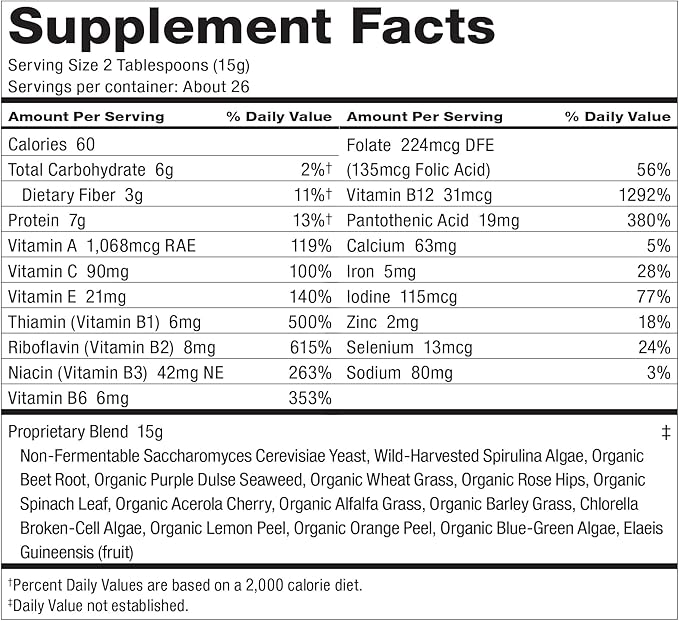 Dr. Schulze's SuperFood Plus | Vitamin and Mineral Herbal Concentrate | Daily Nutrition | Gluten-Free and Non-GMO | Vegan | 14 Ounce Powder | 2-Pack