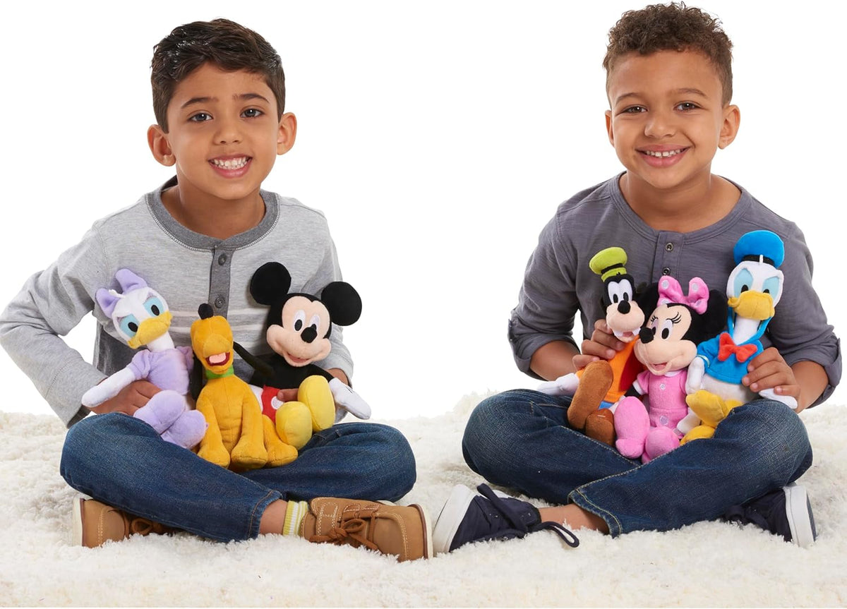 Disney Junior Mickey Mouse Bean Plush Pluto, Stuffed Animals, Dog