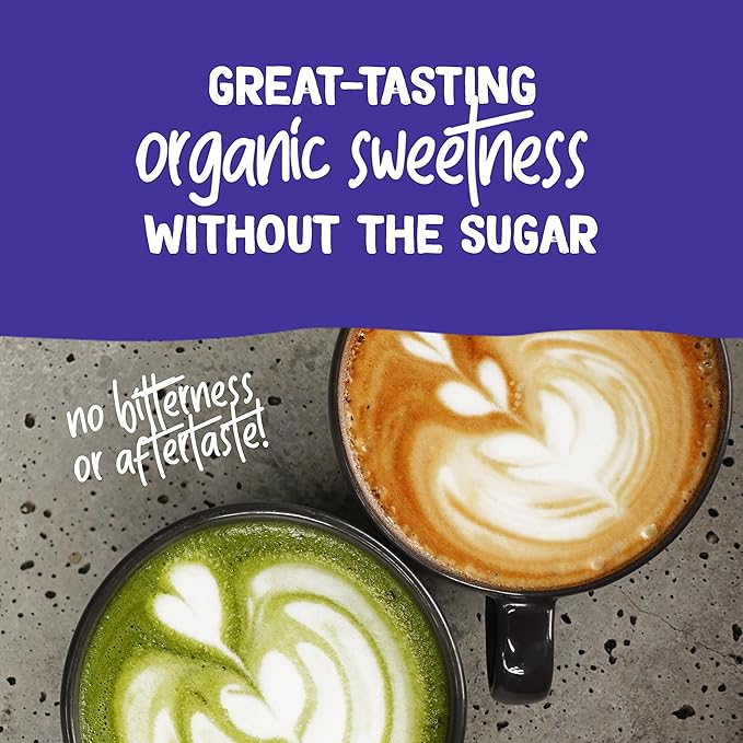 Pyure Organic Stevia Packets | Granulated Sugar Packets - White Sugar Substitute | Zero Carb, Zero Sugar, Zero Calorie Sweetener Packets | Plant-Based Stevia Packets for Keto Coffee | 1000 Count