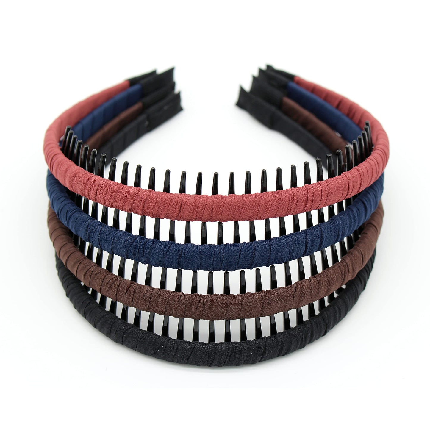 Joband Teeth Comb Headbands For Women With Hair Hairbands Fashion Hair Accessories Non-Slip Head Bands Ladies Hair Hoop(4 Color)