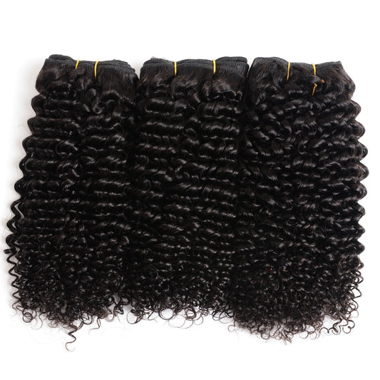 Luxnovolex Brazilian Curly Bundles Human Hair Virgin Hair Kinky Curly 9A Grade 100% Unprocessed Remy Virgin Cheap Human Hair Wea
