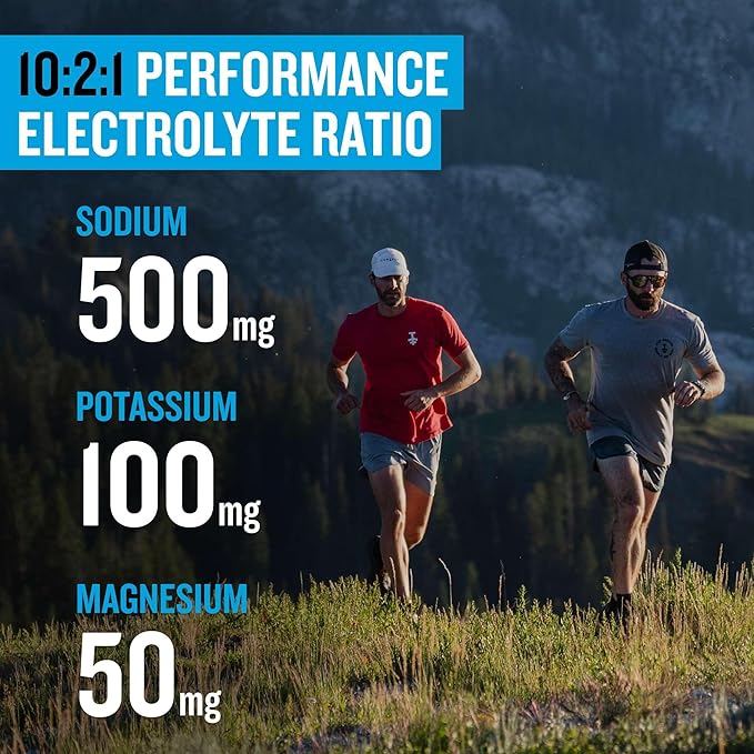 Electrolyte Packets for Recovery & Hydration | Organic & Sugar-Free Electrolytes Drinks | Works Faster Than Powder Drink | On-The-Go Liquid Hydration Drink | Lemonade, 30 Pack