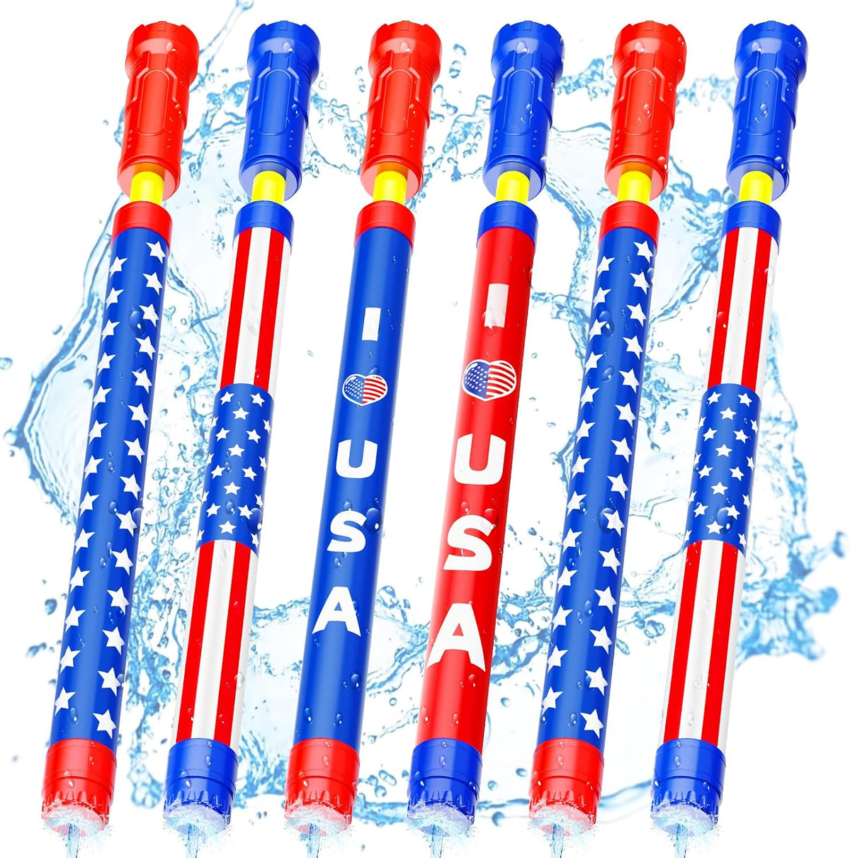 Water Gun Squirt Toys for Kids Adults Shoot Up to 40 Feet 18 Pack | Outdoor Super Blaster, for Age 3-4-5-8-12 Bulk, Fun Water Squirter for Swimming Pool Beach Summer Outside Party Games