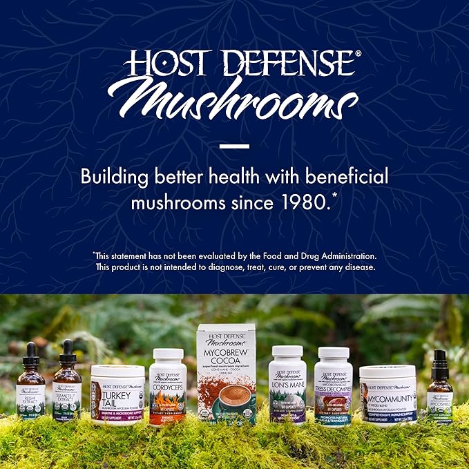 Host Defense Agarikon Capsules - Immune System Support Supplement - Mushroom Supplement to Aid Immune Functions & Cell Strength - Herbal Dietary Supplement - 120 Capsules (120 Servings)*