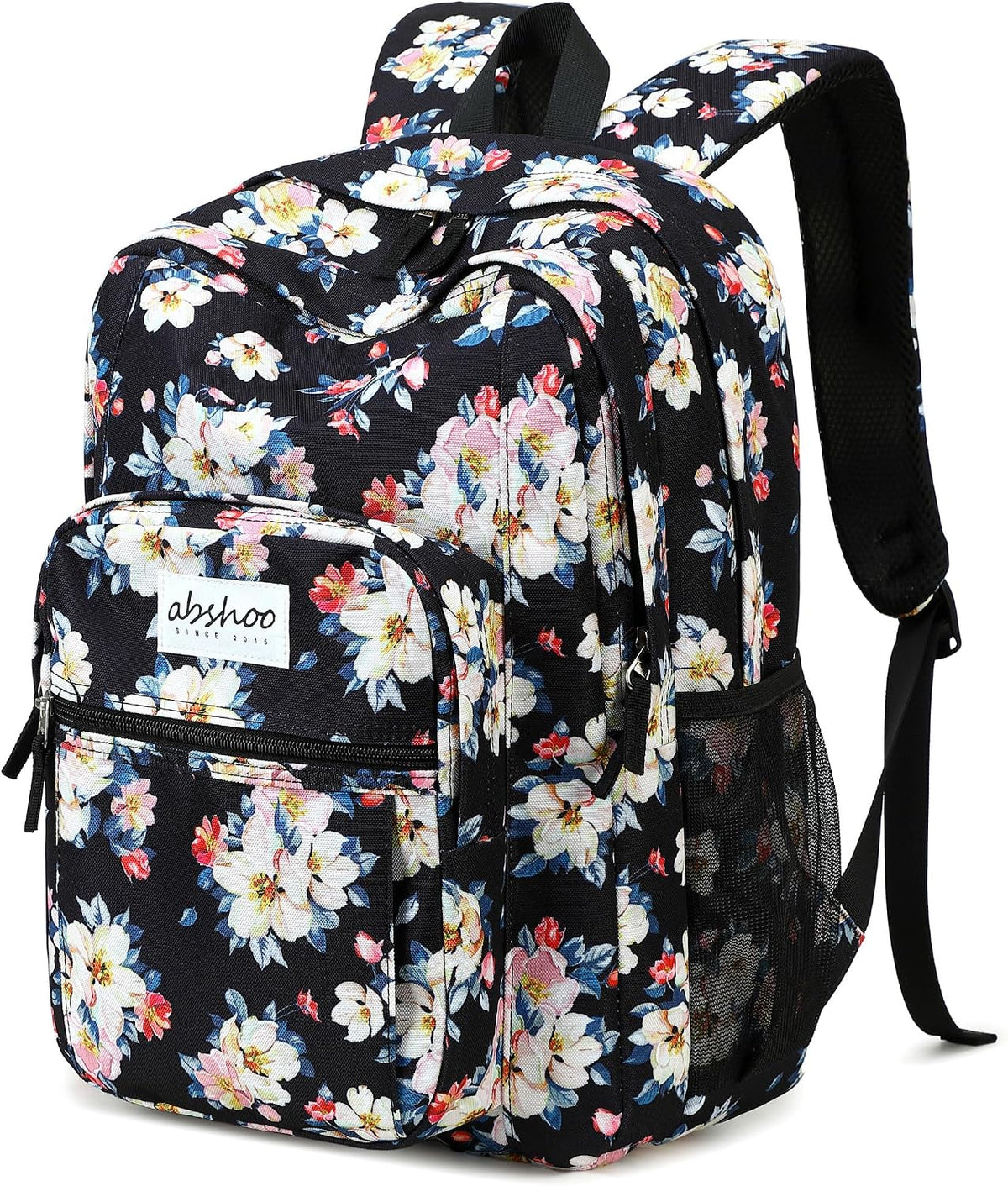 abshoo Classical Basic Womens Travel Backpack For College Men Water Resistant Bookbag (Black)