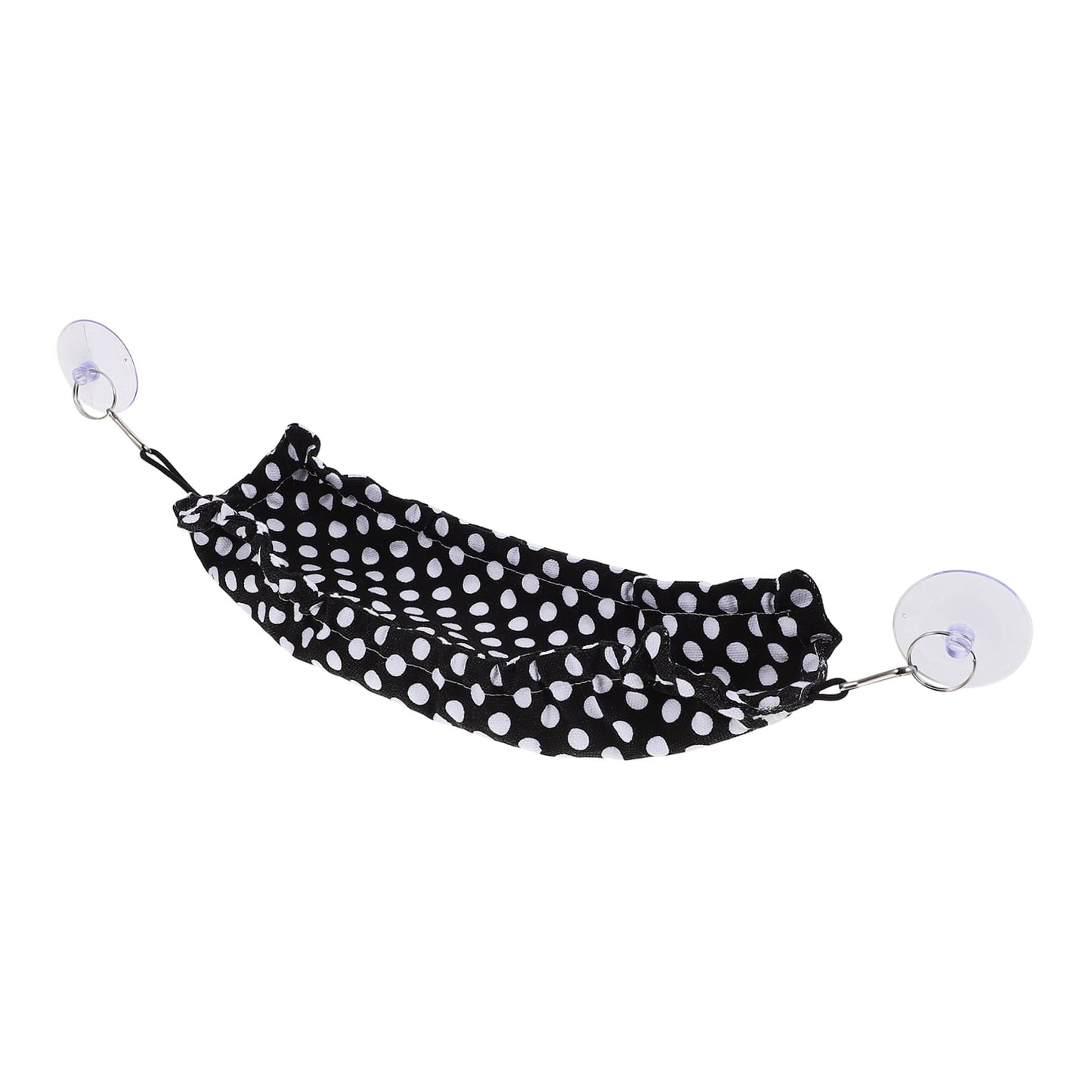 HONMEET Pet Hammock Reptile Animal Hammock Black Mesh Cloth 1Pack 12.6x6.3in