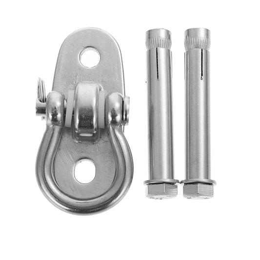 KAJNBN 1Set Heavy Duty Hammock Fitting Hanging Hook 7.8X6CM for Indoor Fitness Equipment